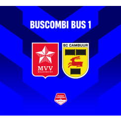 Buscombi MVV - SC Cambuur (Bus 1)